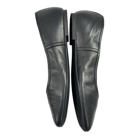 Vionic Black Genuine Leather Women's Flats Size 9 Pre-owned Good Condition - Picture 9 of 10